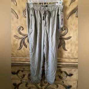 ReWash brand slim fit casual rayon joggers